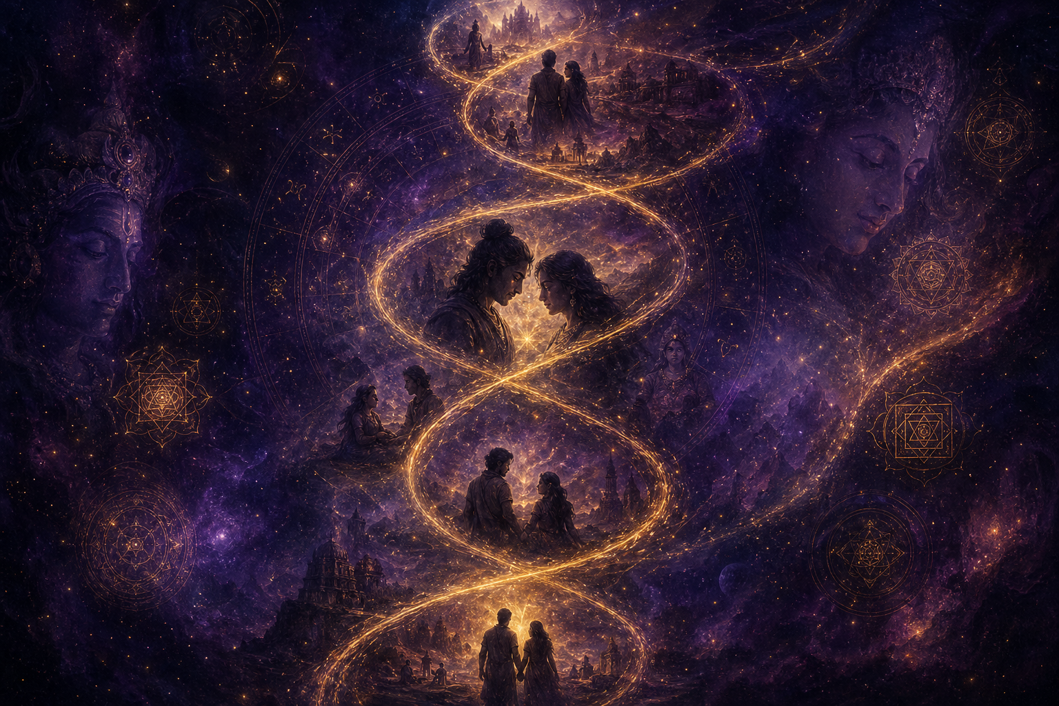 Relationship Patterns Repeat Until They Are Understood — A Vedic View